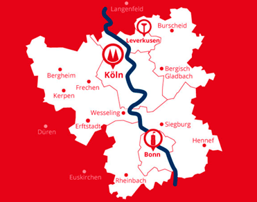 Karte Jobs für Köln